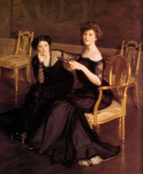 William McGregor Paxton : The Sisters